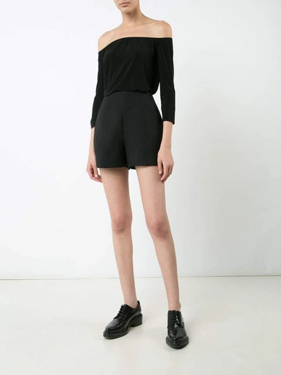 Shop Norma Kamali Top Black