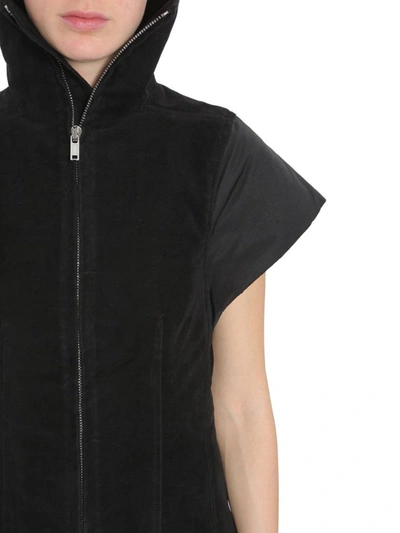 Shop Rick Owens Drkshdw "heron" Jacket In Black