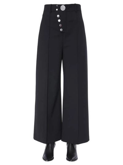 Shop Alexander Wang Ample Trousers In Black