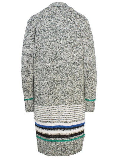 Shop See By Chloé Grey Cardigan In Green