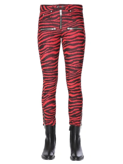 Shop Isabel Marant Étoile "alone" Trousers In Red