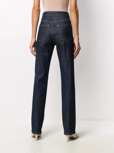 Shop Fendi Jeans In Blu