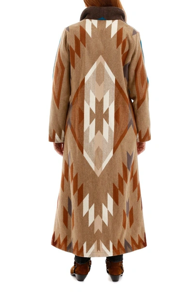 Shop Jessie Western Blanket Coat In Multicolor