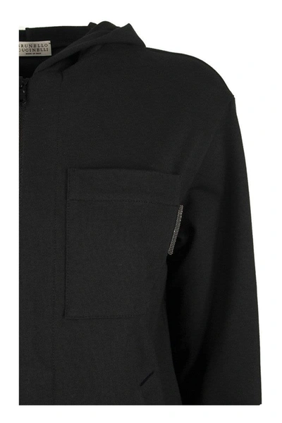 Shop Brunello Cucinelli Sweatshirt Nero In Black
