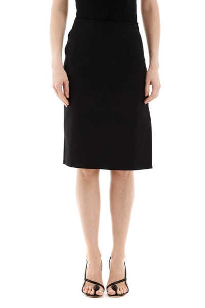Shop Coperni Cut-out Skirt In Noir