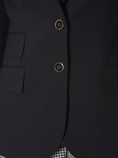 Shop Dolce & Gabbana 40 Single-breasted Jacket In Black