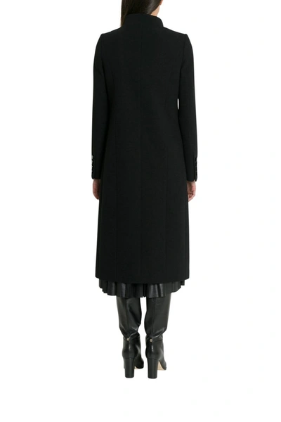 Shop Givenchy Single-breasted Coat In Black