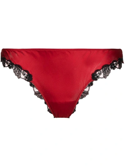 Shop La Perla Underwear Red