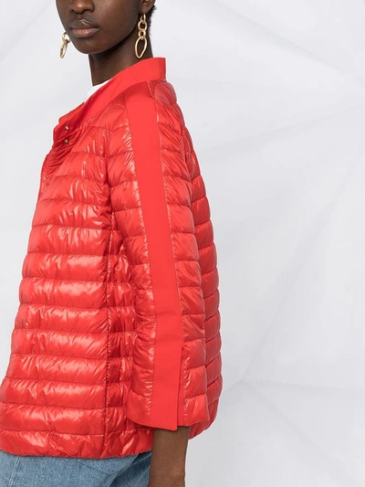 Shop Herno Coats Red