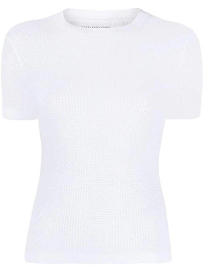 Shop Ermanno Scervino Top White