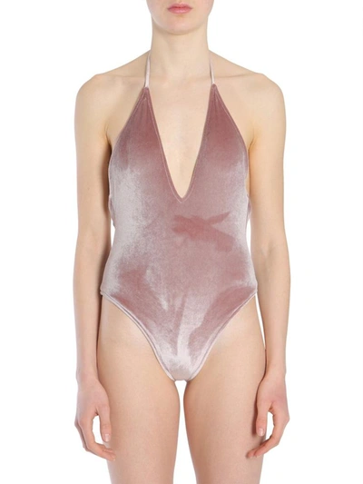 Shop Forte Couture "shark" Body In Pink