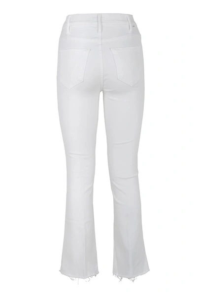 Shop Mother Jeans In Bianco