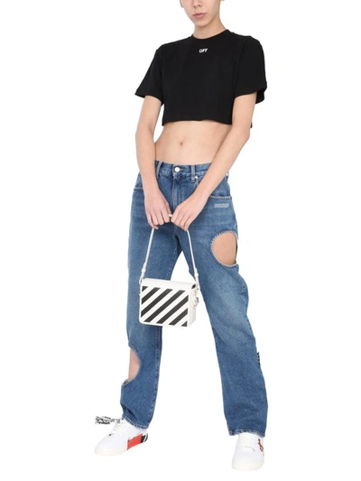 OFF-WHITE CROPPED TOP 