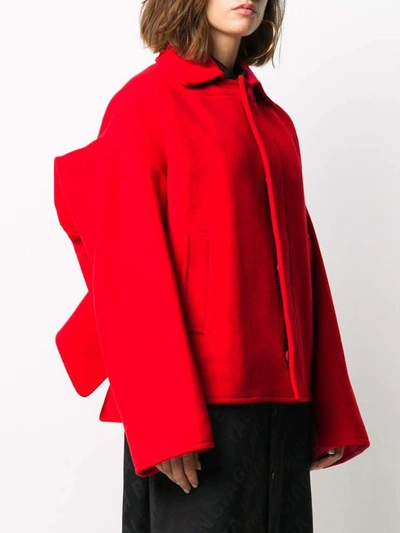 Shop Balenciaga Jackets Red