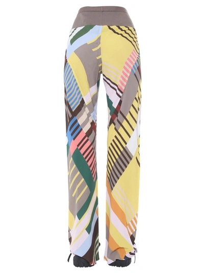 Shop Rick Owens Wide Pants In Multicolour