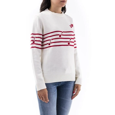 Shop Marc Jacobs Sweaters In Ivory - Multicolor