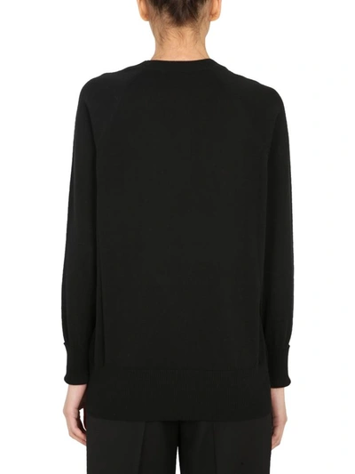 Shop Kenzo Oversize Fit Sweater In Black