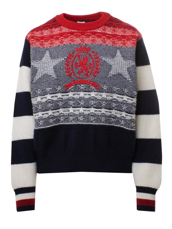 tommy hilfiger multicolor sweater