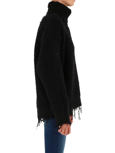 Shop Moncler Black Sweater