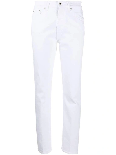 Shop Dondup Jeans In Bianco