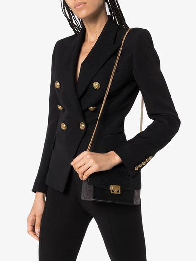 Shop Balmain Jackets In Nero