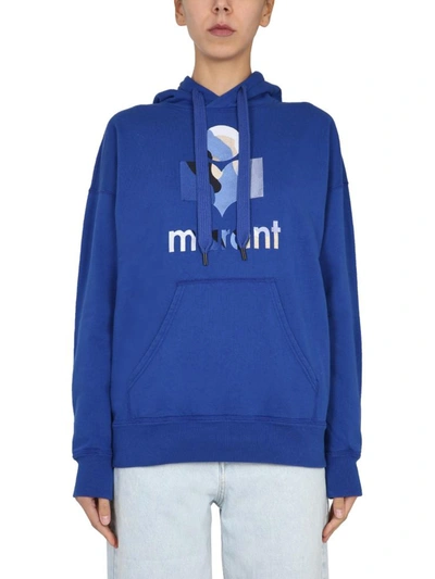 Shop Isabel Marant Étoile "mansel" Sweatshirt In Blue