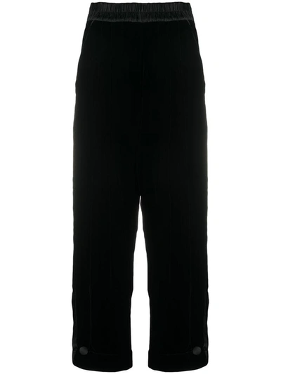 Shop Emporio Armani Trousers Black