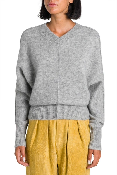 Shop Isabel Marant Faryl Sweater In Grey