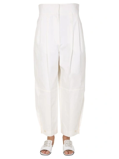 Shop Givenchy Cargo Pants In White