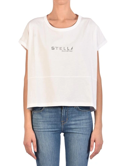 Shop Stella Mccartney T-shirt Logo White