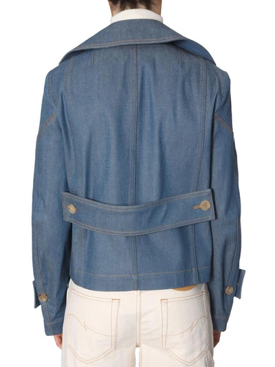 Shop Lanvin Short Jacket In Grey