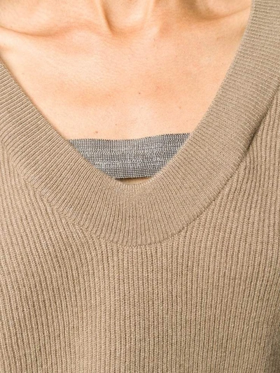 Shop Brunello Cucinelli Sweaters Dove Grey