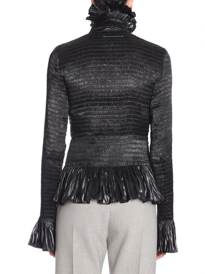 Shop Mm6 Maison Margiela Turtleneck Jumper In Black