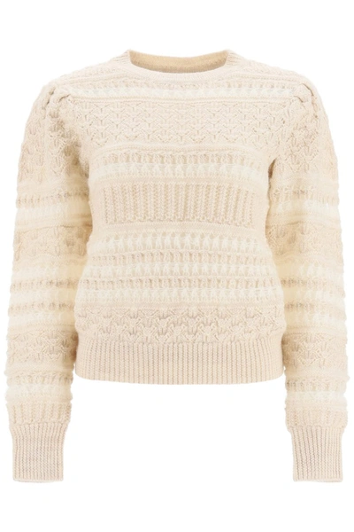 Shop Isabel Marant Étoile Isabel Marant Etoile Pippa Sweater In Ecru