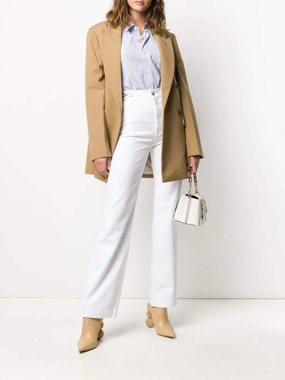 Shop Celine Céline Jeans In Bianco