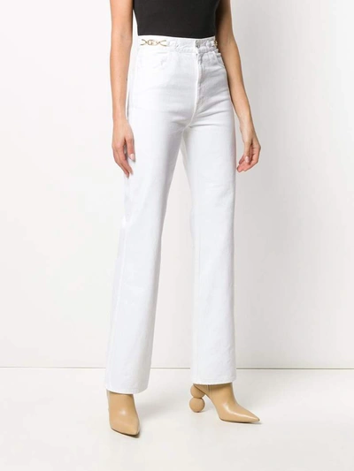 Shop Celine Céline Jeans In Bianco