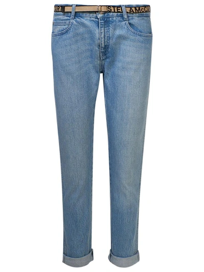 Shop Stella Mccartney Jeans Skinny Azzurri In Blue
