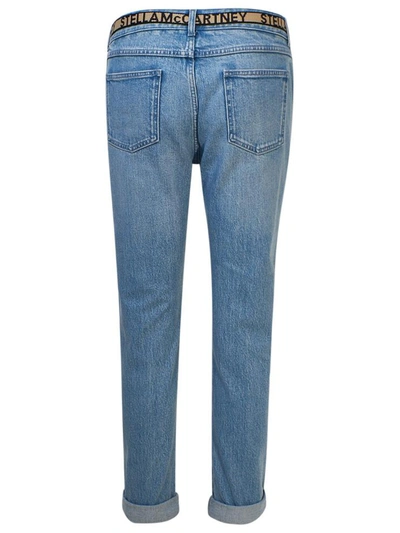 Shop Stella Mccartney Jeans Skinny Azzurri In Blue