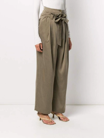 Shop Alysi Trousers Brown