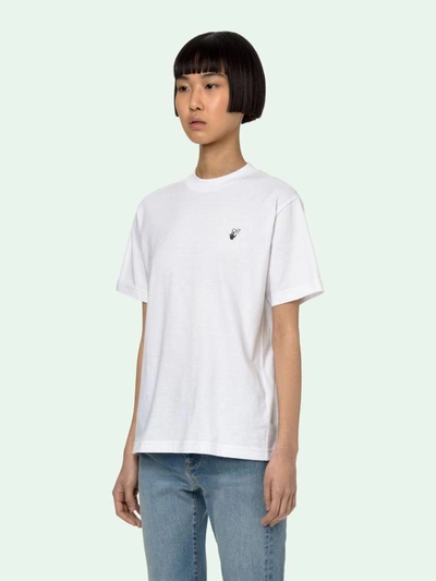 Shop Off-white Off White T-shirts And Polos In Bianco