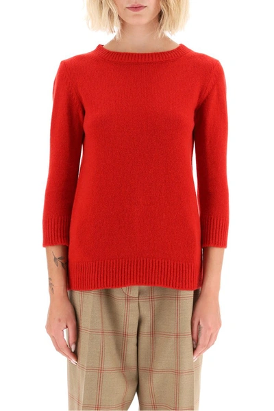 Shop Marni Cashmere Sweater In Red