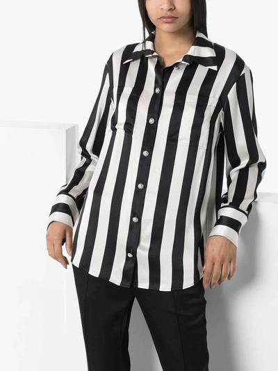 Shop Balmain Shirts In Eab