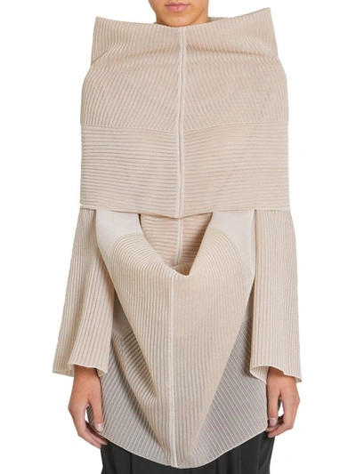 Shop Rick Owens Pelican Jumper In Beige