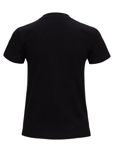 Shop Balenciaga T-shirt With Logo Print In Black