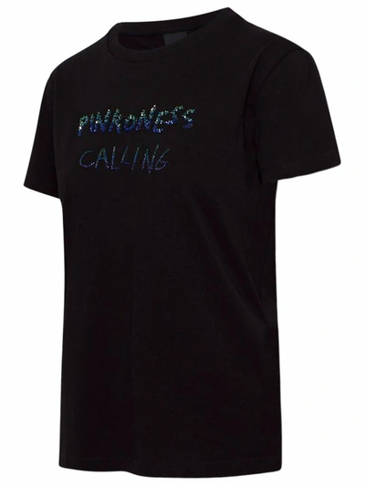 Shop Pinko Black Effimero T-shirt