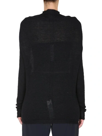 Shop Rick Owens "crater" Sweater In Black