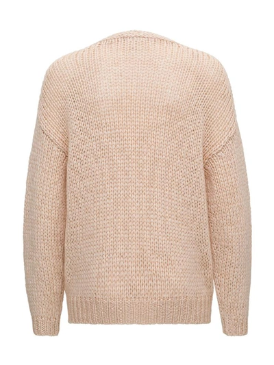 Shop Forte Forte Knitted Cardigan In Pink