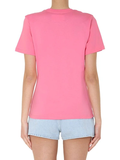 Shop Alberta Ferretti "love Me Starlight" T-shirt In Pink