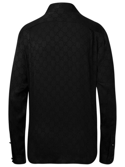 Shop Gucci Camicia Nera In Black