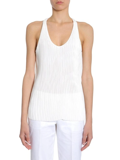 Shop Haider Ackermann "pallas" Top In White